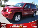 2010 Inferno Red Crystal Pearl Jeep Patriot Latitude #37839473
