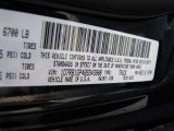 2011 Ram 1500 Color Code for Brilliant Black Crystal Pearl - Color Code: PXR
