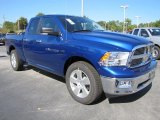 Deep Water Blue Pearl Dodge Ram 1500 in 2011