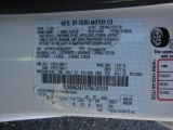 2007 MKZ Color Code for Oxford White - Color Code: YZ