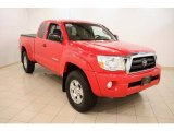 2005 Radiant Red Toyota Tacoma V6 TRD Access Cab 4x4 #37896606