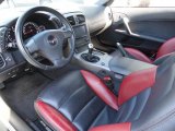 2006 Chevrolet Corvette Z06 Ebony Black/Red Interior
