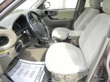 2005 Hyundai Santa Fe GLS 4WD Beige Interior