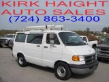 2000 Bright White Dodge Ram Van 1500 Commercial #37896240