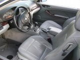 2001 BMW 3 Series 330i Coupe Grey Interior