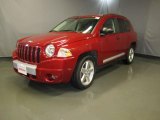 2007 Inferno Red Crystal Pearlcoat Jeep Compass Limited 4x4 #37896450
