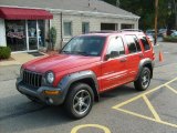 2003 Flame Red Jeep Liberty Sport 4x4 #37896453