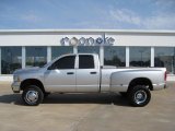 2005 Bright Silver Metallic Dodge Ram 3500 SLT Quad Cab 4x4 Dually #37896276