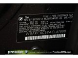 2010 BMW 7 Series 750i xDrive Sedan Info Tag