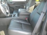 2011 GMC Sierra 3500HD SLT Crew Cab 4x4 Dually Ebony Interior