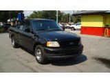 1999 Black Ford F150 XL Extended Cab #37896496