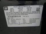 2011 GMC Terrain SLE Info Tag