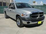 2008 Bright Silver Metallic Dodge Ram 1500 SXT Quad Cab #37896351