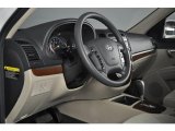 2008 Hyundai Santa Fe GLS 4WD Beige Interior