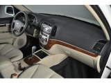 2008 Hyundai Santa Fe GLS 4WD Beige Interior
