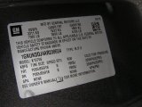 2010 Chevrolet Tahoe Hybrid 4x4 Info Tag