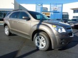 2011 Mocha Steel Metallic Chevrolet Equinox LT AWD #37945896