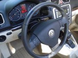 2007 Volkswagen Eos 2.0T Steering Wheel