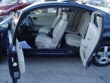2007 Saturn ION 3 Quad Coupe Tan Interior