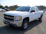 2011 Summit White Chevrolet Silverado 2500HD Extended Cab 4x4 #37946377