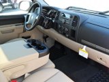 2011 Chevrolet Silverado 1500 LT Extended Cab Light Cashmere/Ebony Interior