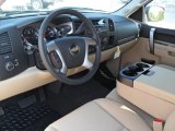 2011 Chevrolet Silverado 1500 LT Extended Cab Light Cashmere/Ebony Interior