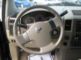 2010 Nissan Titan SE Crew Cab Steering Wheel