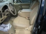 2010 Nissan Titan SE Crew Cab Almond Interior