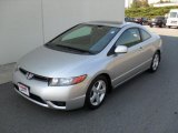 2007 Alabaster Silver Metallic Honda Civic EX Coupe #37946394