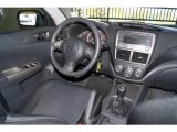 2008 Subaru Impreza WRX Wagon Carbon Black Interior
