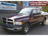 2004 Deep Molten Red Pearl Dodge Ram 1500 ST Quad Cab #37945943