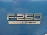 1991 Ford F250 XLT Lariat Regular Cab 4x4 Marks and Logos