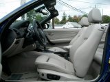 2010 BMW 1 Series 135i Convertible Taupe Interior