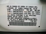2006 Acura MDX  Info Tag