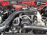 2000 Ford Ranger XLT Regular Cab 2.5 Liter SOHC 8V 4 Cylinder Engine