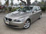 2008 Platinum Bronze Metallic BMW 5 Series 535xi Sports Wagon #37945738