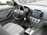 2008 Hyundai Elantra GLS Sedan Gray Interior