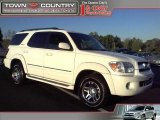 2005 Natural White Toyota Sequoia Limited #37946232