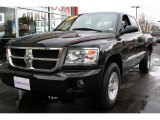 2008 Brilliant Black Dodge Dakota SLT Crew Cab 4x4 #37946522