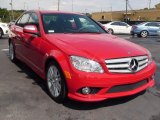 Mars Red Mercedes-Benz C in 2008