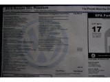 2010 Volkswagen Routan SEL Premium Window Sticker