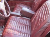 1983 Buick Riviera Convertible Red Interior