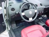 2009 Volkswagen New Beetle 2.5 Blush Edition Convertible Blush Red Leather Interior
