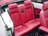 2009 Volkswagen New Beetle 2.5 Blush Edition Convertible Blush Red Leather Interior