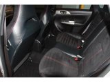 2010 Subaru Impreza WRX STi Black Alcantara/Carbon Black Leather Interior