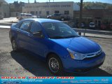 2011 Blue Flame Metallic Ford Focus SE Sedan #38009908