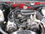 1998 Chevrolet S10 LS Extended Cab 4x4 4.3 Liter OHV 12-Valve V6 Engine