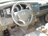 2007 Honda Ridgeline RT Beige Interior