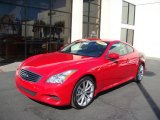 2008 Vibrant Red Infiniti G 37 S Sport Coupe #38009691