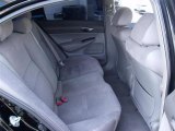 2007 Honda Civic LX Sedan Gray Interior